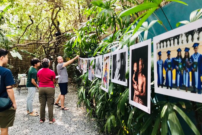 An Afternoon of Contemporary Art in Phnom Penh by Tuk Tuk - The garden speakeasy finish: cocktails, mocktails, and photo exhibition time