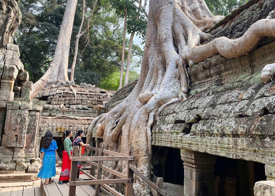 From Phnom Penh: Angkor Wat, Bayon, and Ta Prohm Day Trip - Ta Prohm: the jungle-returned ruins you came for