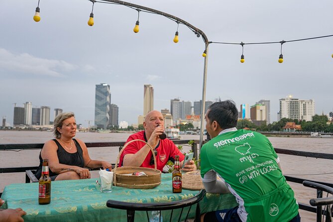Phnom Penh Bike & Boat Sunset Tour / E-Bike Available - Key highlights to look forward to