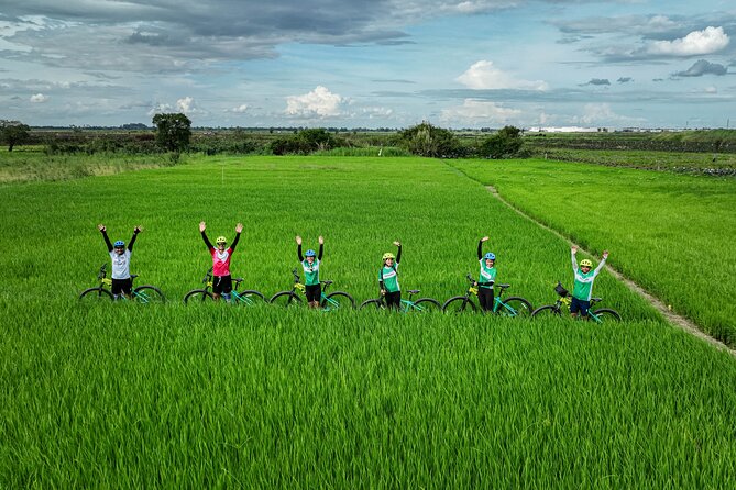 Phnom Penh Bike & Boat Sunset Tour / E-Bike Available - Hitting the bikes, then crossing to Mekong Island
