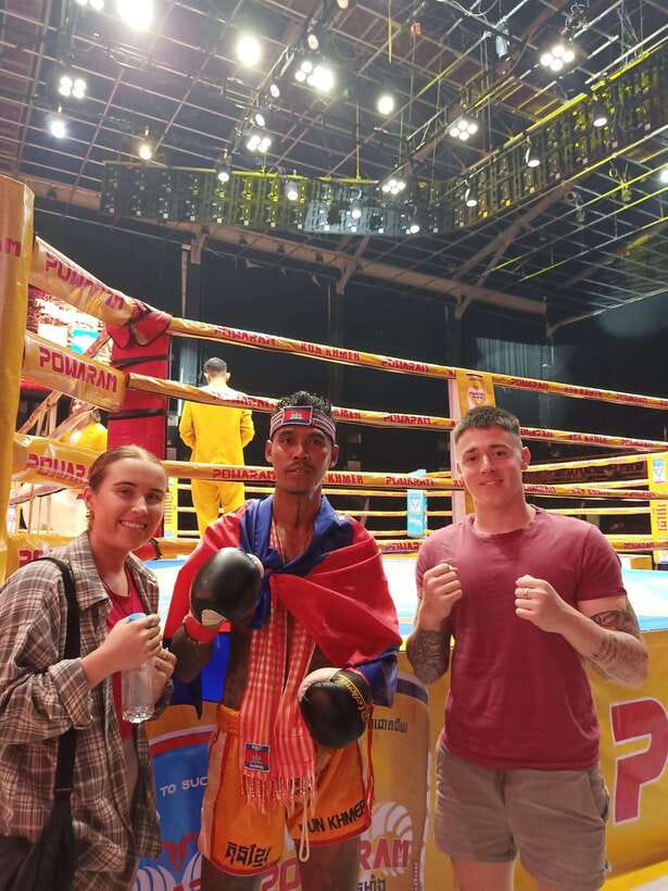 Phnom Penh: Live Khmer Traditional Boxing Tickets - What the Hotel Pickup and Pre-Fight Lesson Feels Like