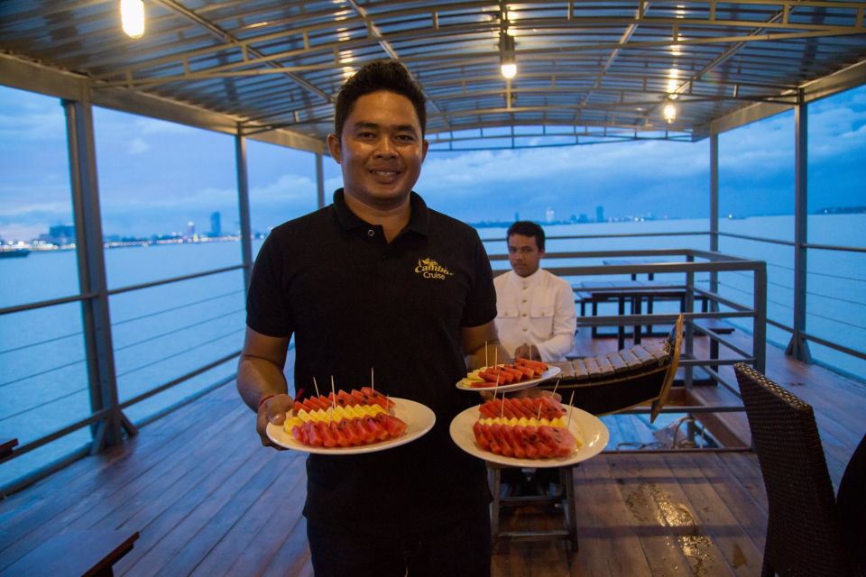 Phnom Penh: Mekong Sunset Dinner Cruise with Live Music - Comfort on board: plush seating, roofed decks, and basic-but-solid facilities