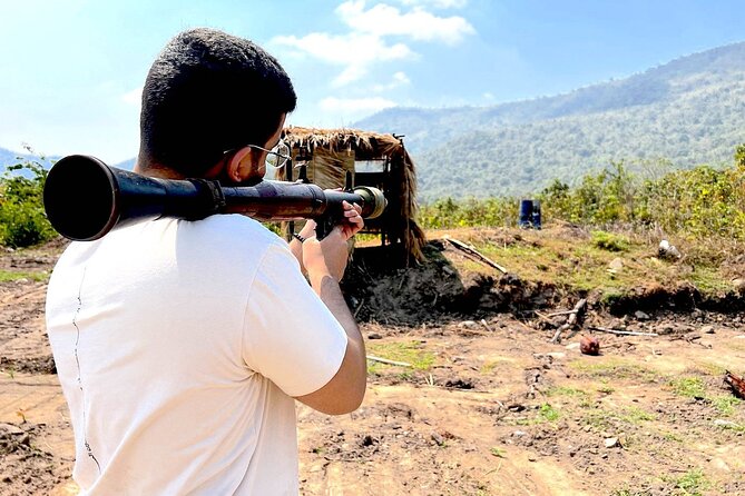 Phnom Penh Shooting Range Experience - Your day starts with a Lexus pickup (and then it’s a long drive)