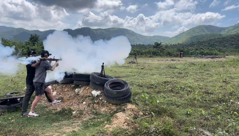 Phnom Penh Shooting Range Video Service with Hotel Pickup - Should you book this Phnom Penh shooting range experience?