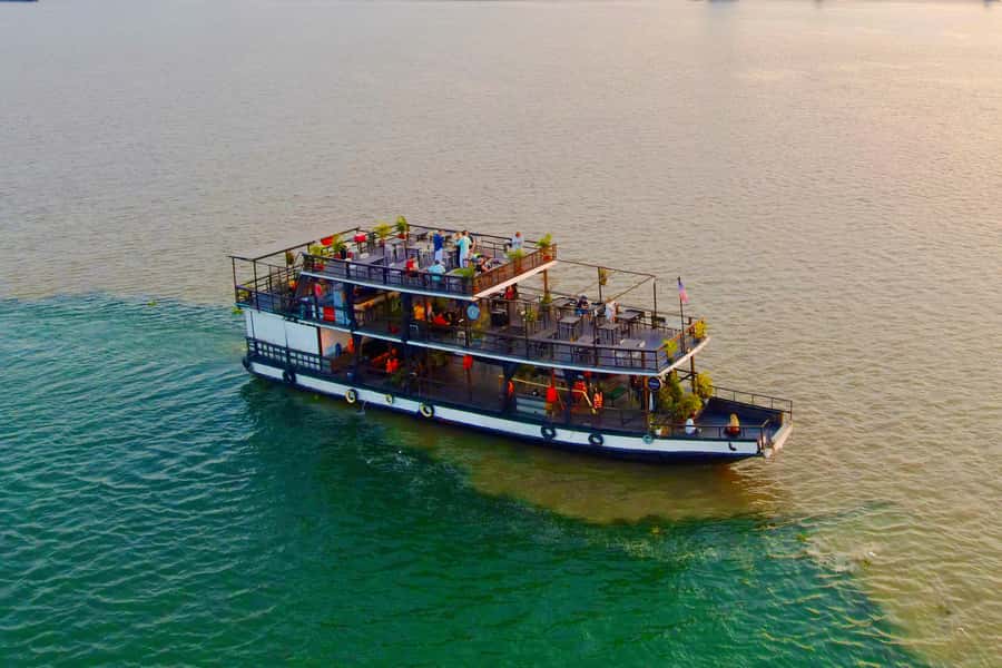 Phnom Penh: Sunset Cruise with Unlimited Beer &Fruit platter - What You’ll See: Bridges, Temples, Palace Views, and Four Rivers