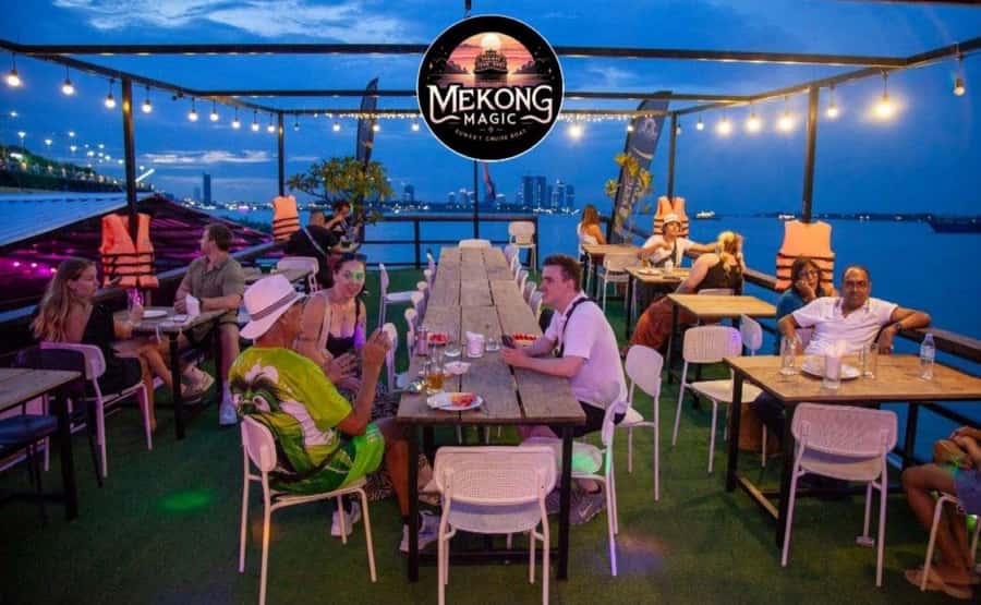 Phnom Penh: Sunset Cruise with Unlimited Beers & BBQ Buffet - From the Dock Onto the River: What the Ride Feels Like