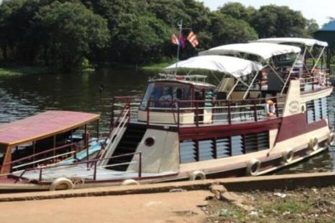 Phnom Penh to Siem Reap Cruise/road tour or Siem Reap/Phnom Penh - The BBQ lunch, drinks, and group energy (it’s part of the deal)