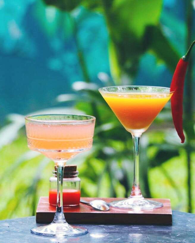 Phnom Penh's Ultimate Street Food Tour by Tuk Tuk - Bassac Lane cocktail stop: the adult punctuation mark