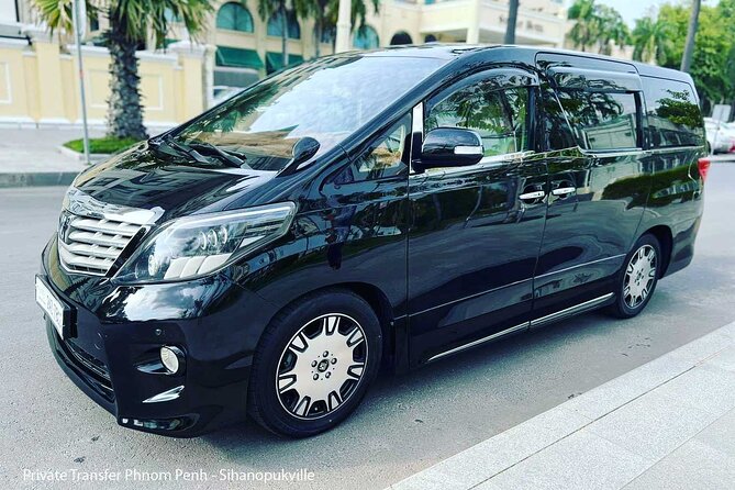 Private Taxi Transfer Phnom Penh - Sihanoukville Car - Minivan - Arrival in Sihanoukville: port vs hotel drop-off